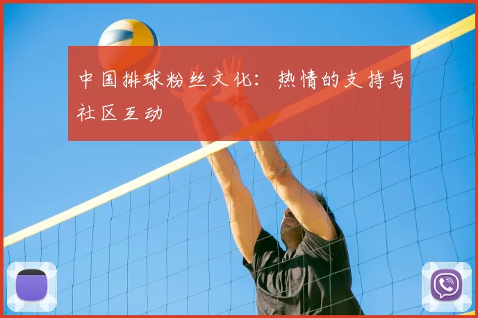 中国排球粉丝文化:热情的支持与社区互动