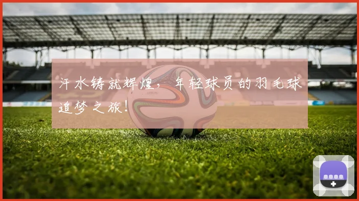 汗水铸就辉煌,年轻球员的羽毛球追梦之旅!